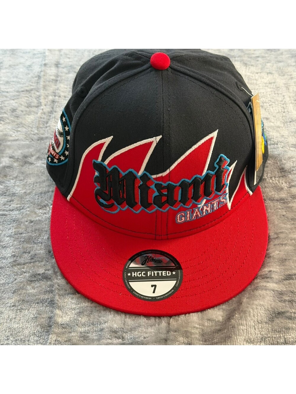 Miami Giants Headgear Classics Fitted Hat Size 7 Negro Leagues 1930